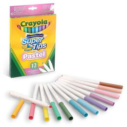 Marker-Set Pastel Crayola Waschbar (12 uds)