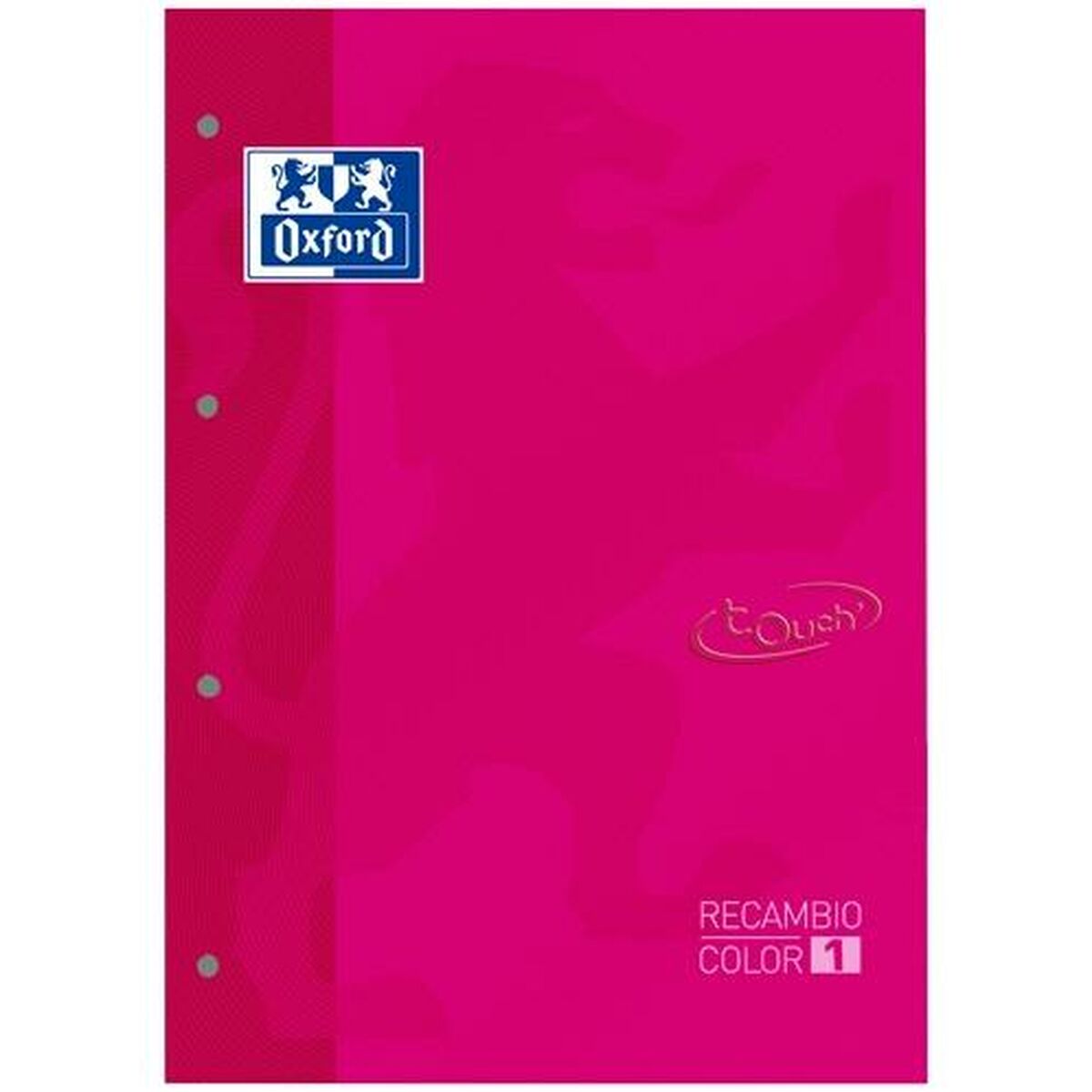 Ersatzteil Oxford TOUCH  Pink A4 Blatt 80 Blatt 5 Stücke 5 Stück