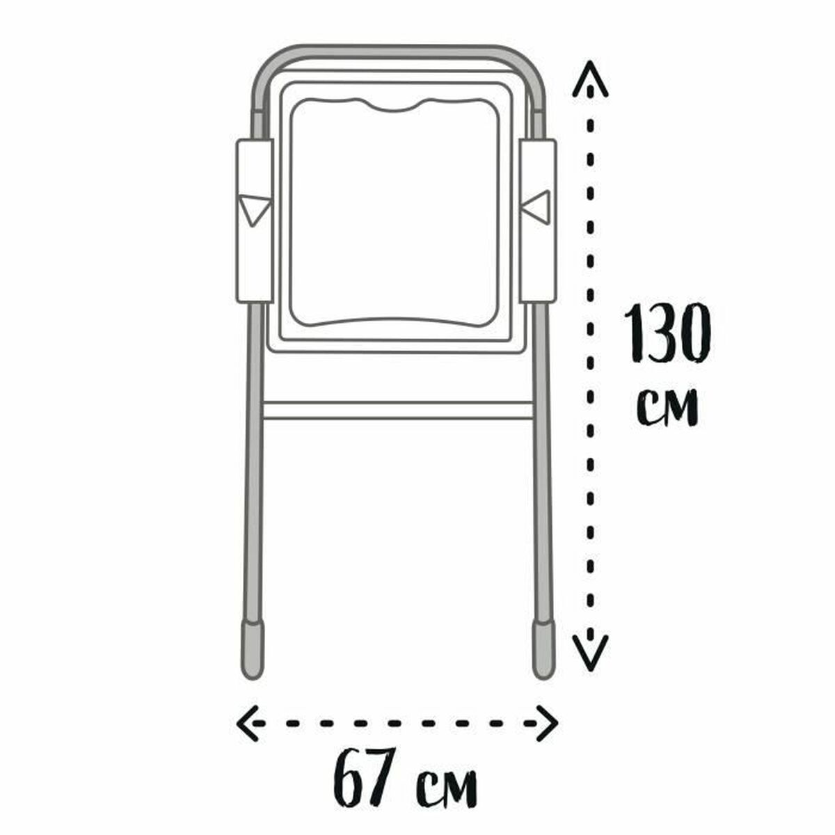 Magnetisches Whiteboard mit Marker Smoby