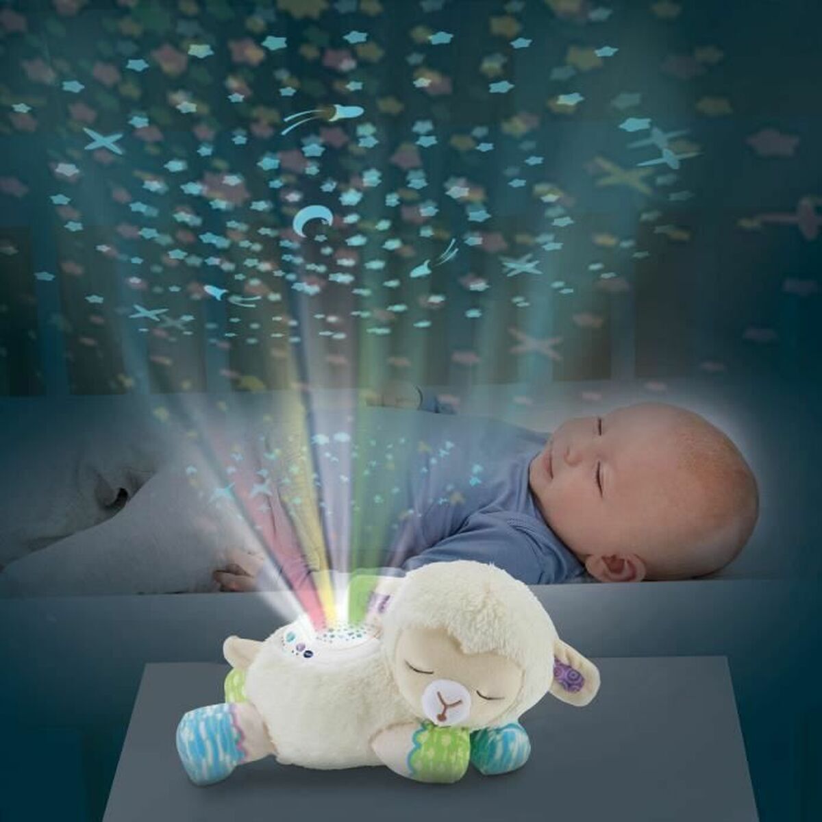 Projektor-Lampe Vtech Baby 550505 Weiß Kunststoff 3 in 1