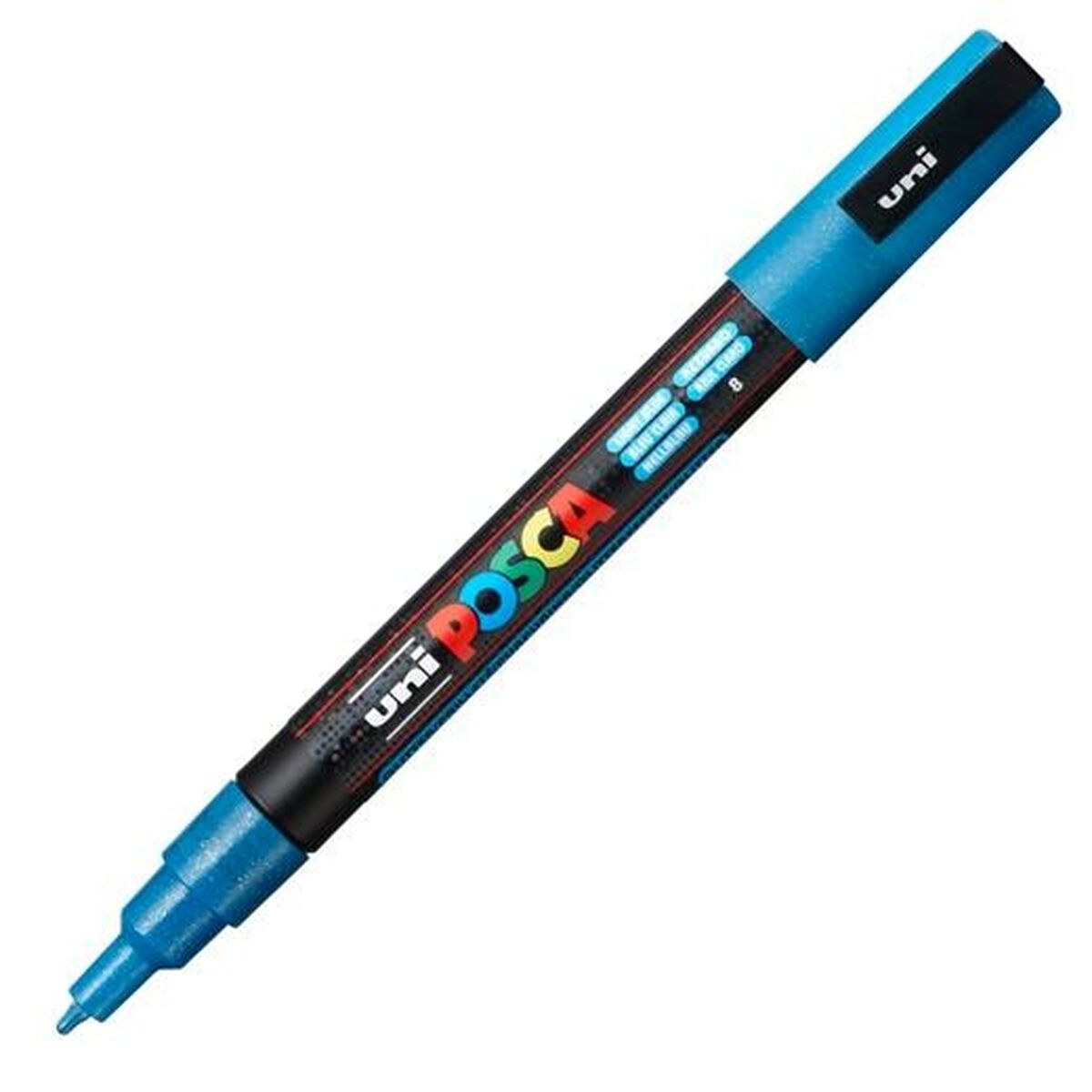 Marker POSCA PC-3ML Blau Hellblau (6 Stück)