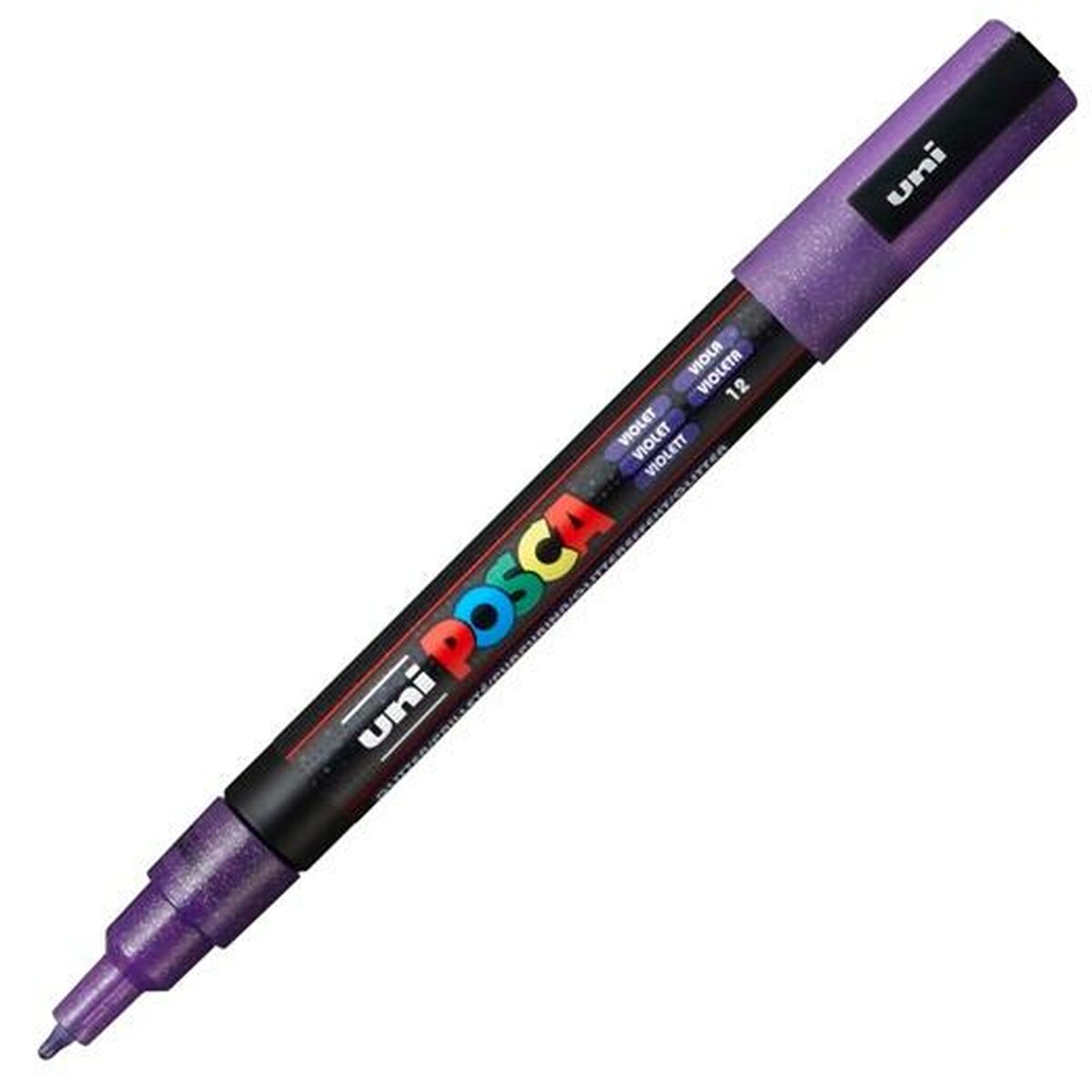 Marker POSCA PC-3ML Violett (6 Stück)