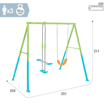 Schaukel Intex 44120 Wippe 251 x 211 x 254 cm