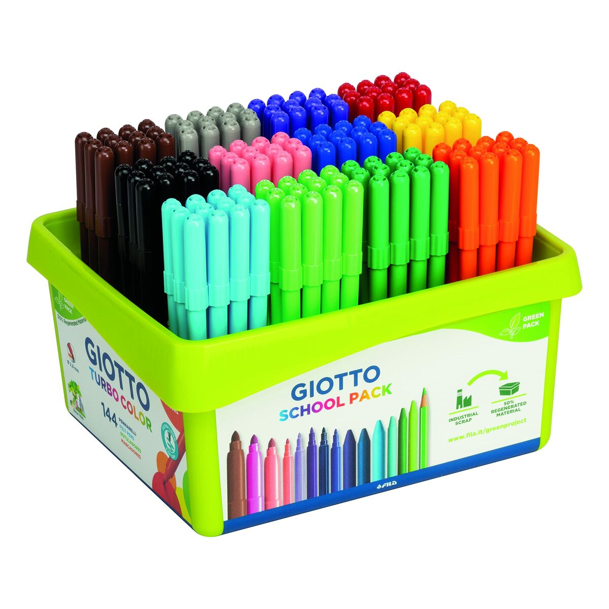 Marker-Set Giotto TURBO COLOR SCHOOLPACK