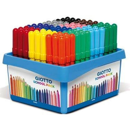 Marker-Set Giotto TURBO MAXI SCHOOLPACK Bunt