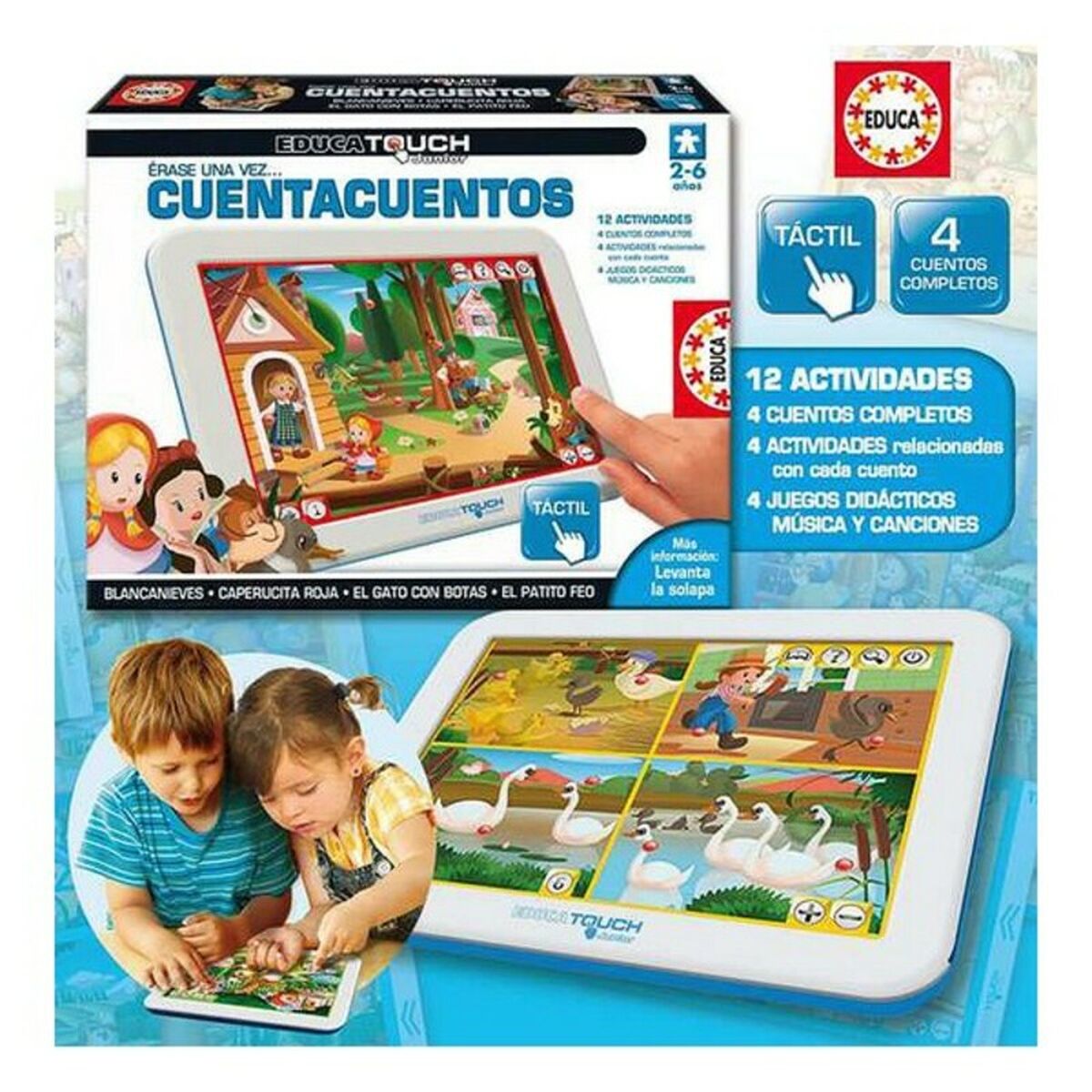 Lern-Tablet Cuentacuentos Touch Educa (ES)