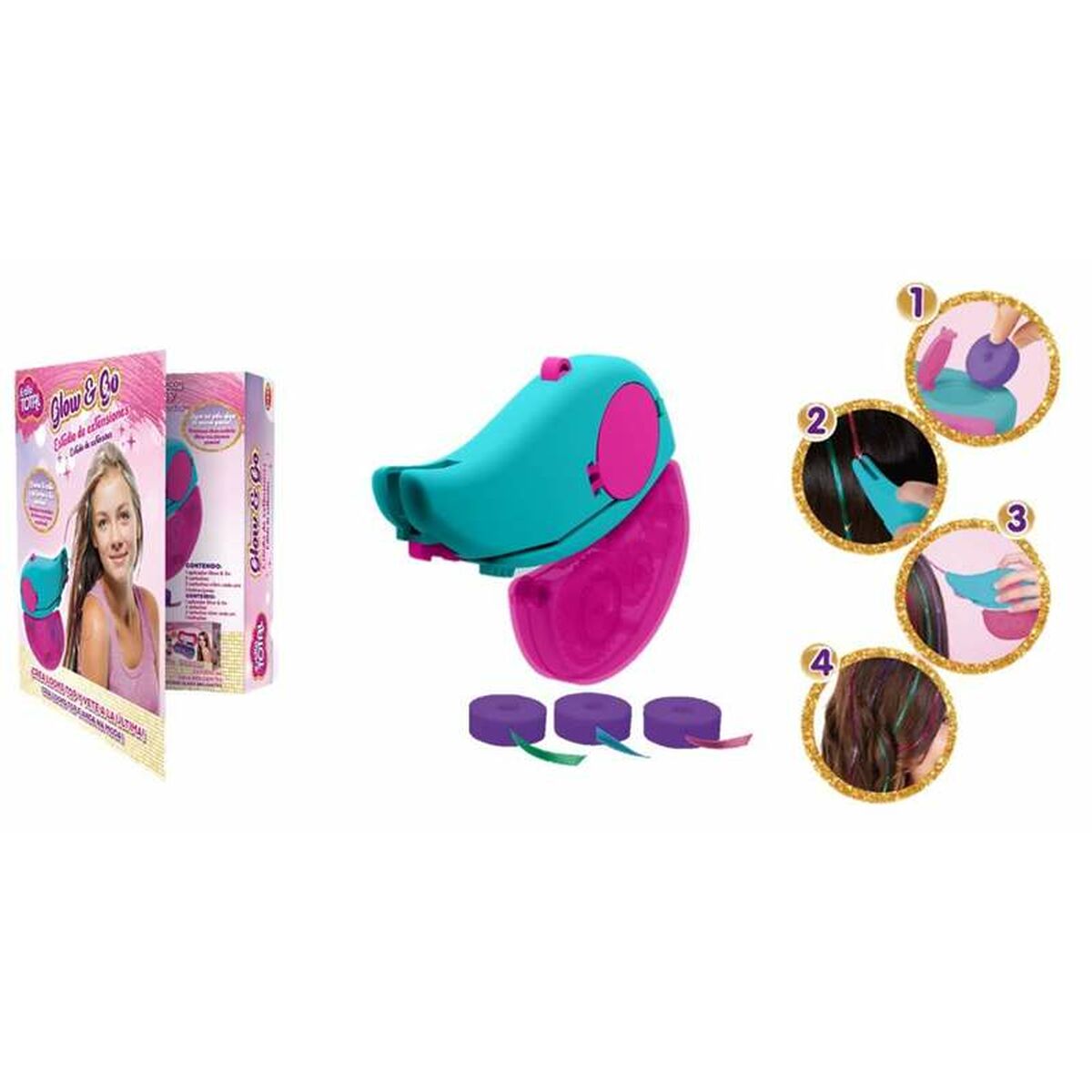 Kinderfrisierset Bizak Glow & Go