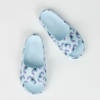 Flip Flops für Kinder Stitch Blau