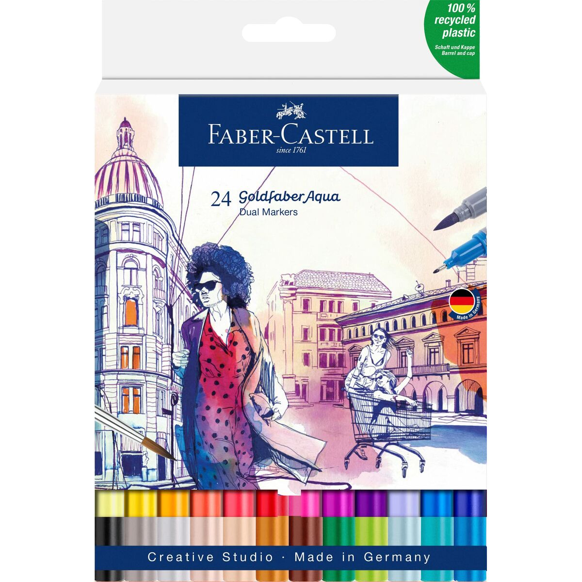 Filzstifte Faber-Castell (Restauriert A+)